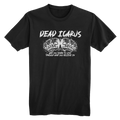 DEAD ICARUS READY TO LIVE BLACK T-SHIRT