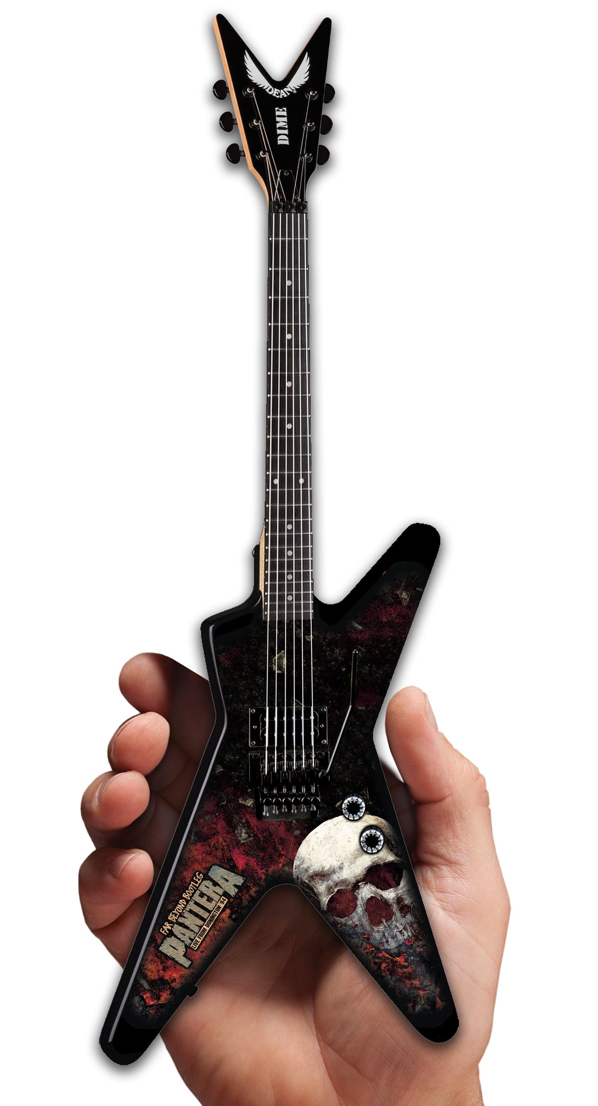 PANTERA  - DEAN DIMEBAG - FAR BEYOND BOOTLEG MINI GUITAR – 150 MADE