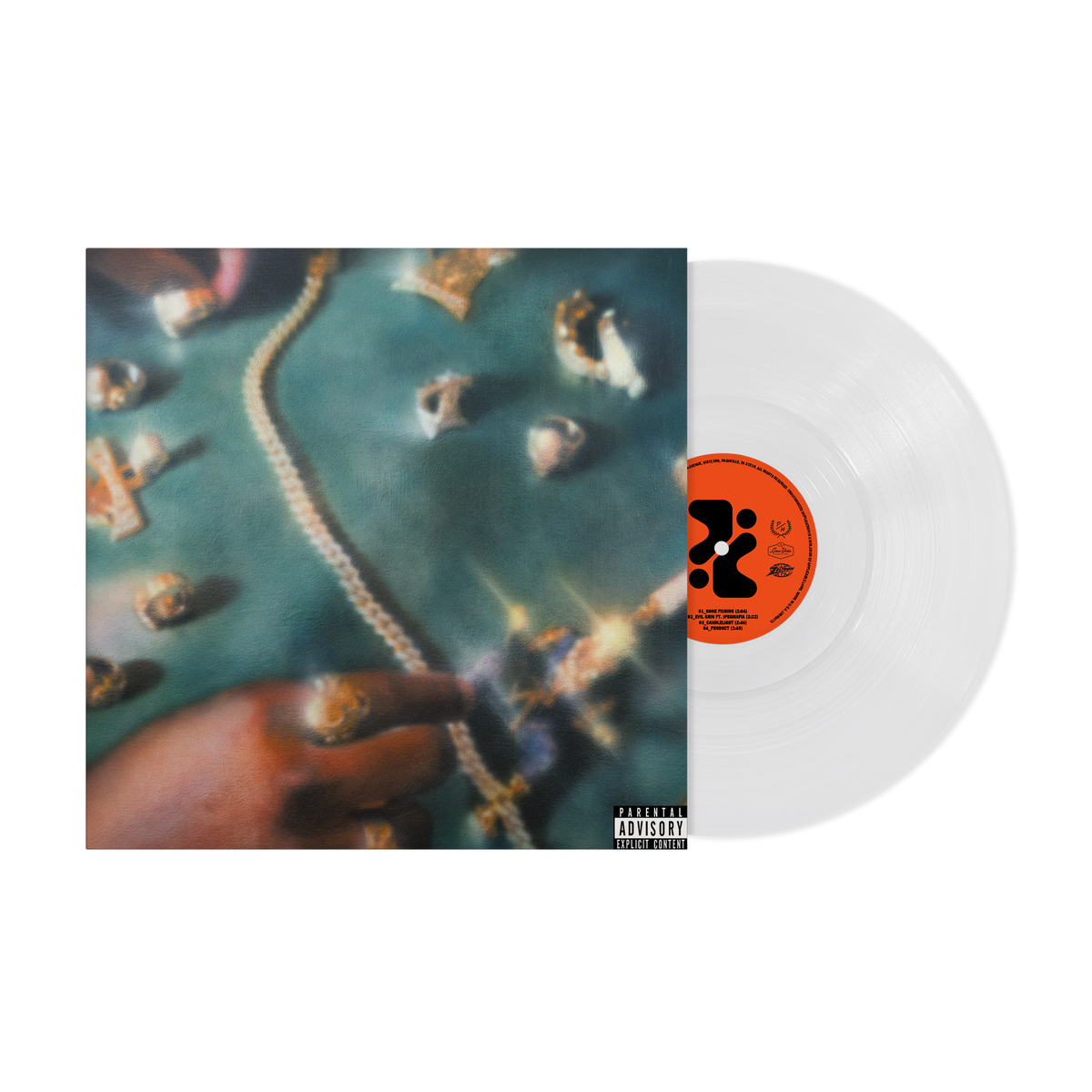 DENZEL CURRY & KENNETH BLUME ‘ii’ LP (ii Clear Vinyl)