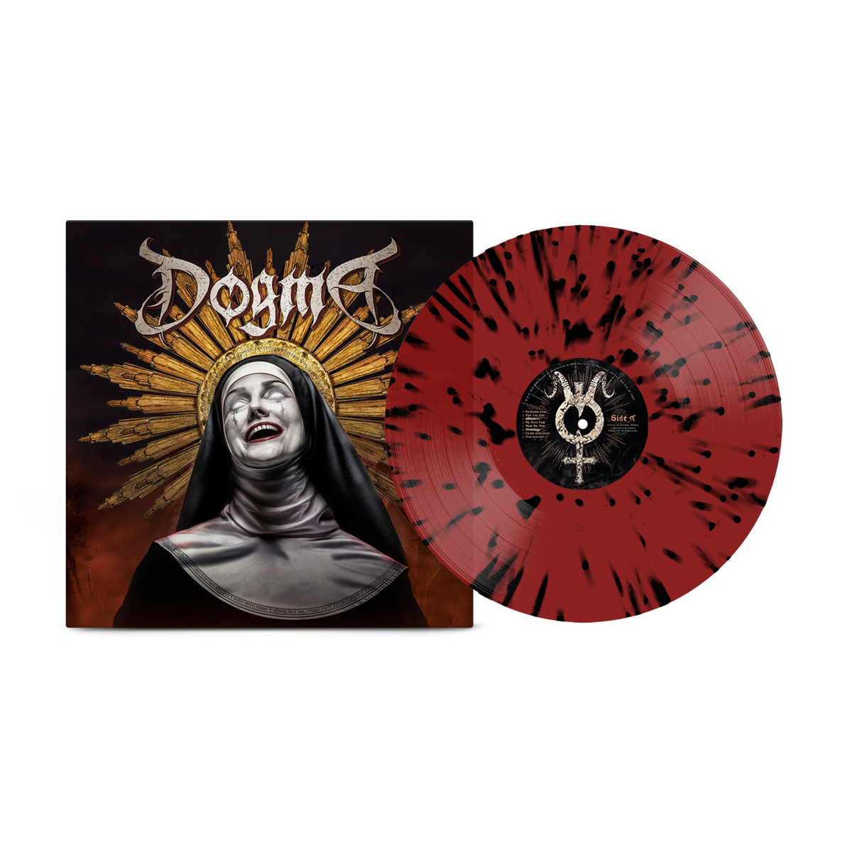 DOGMA 'DOGMA' LP (Scarlet Blood / Black Mass Drip Vinyl)
