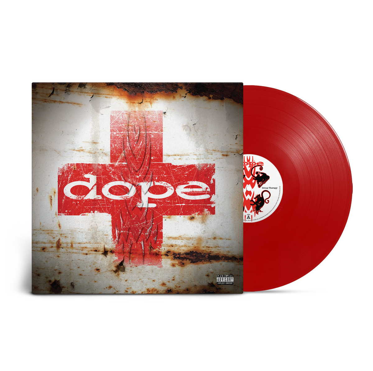 DOPE 'GROUP THERAPY' LP (Clear Red Vinyl)