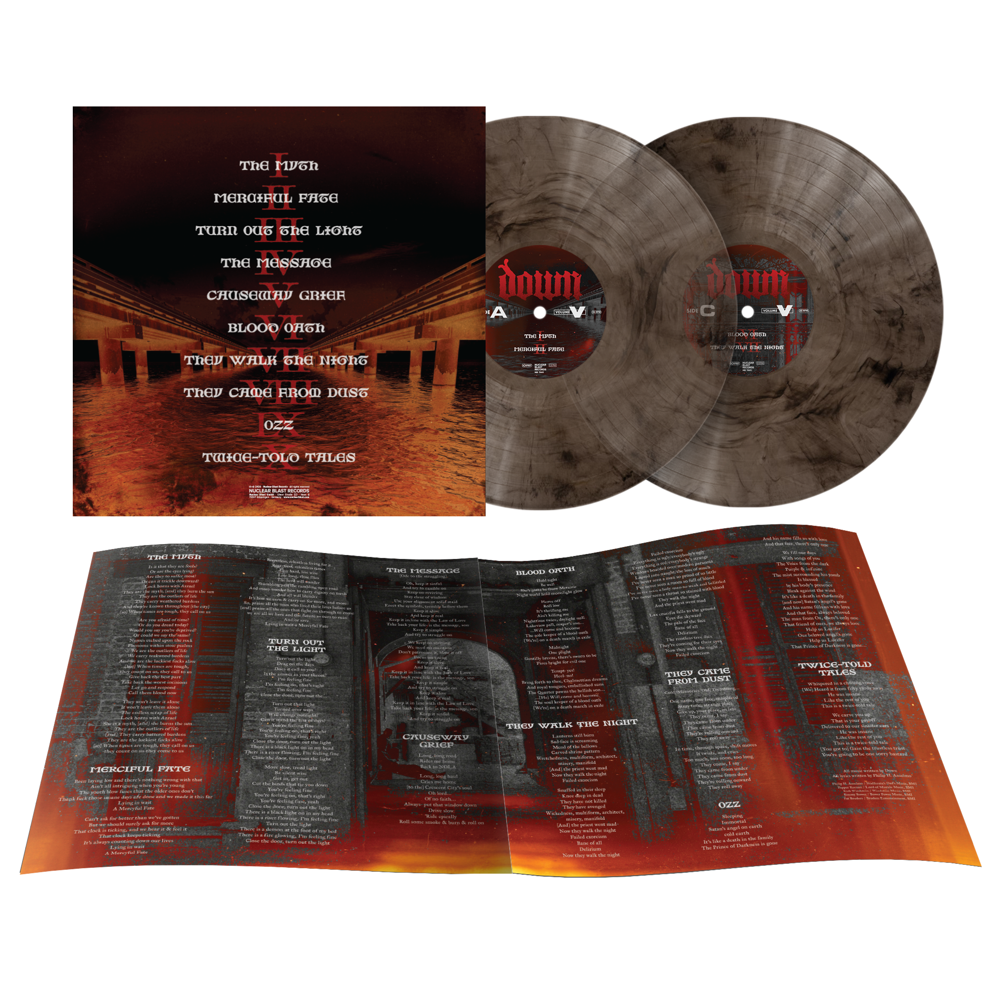 DOWN ‘VOLUME V’ 2LP (Exclusive – Limited to 500, Smoke Vinyl)