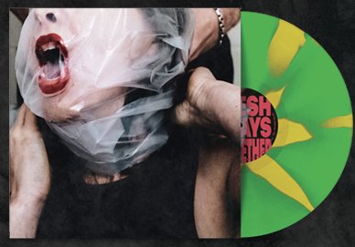 DYING WISH ‘FLESH STAYS TOGETHER' LP (Green & Yellow Propeller Vinyl)