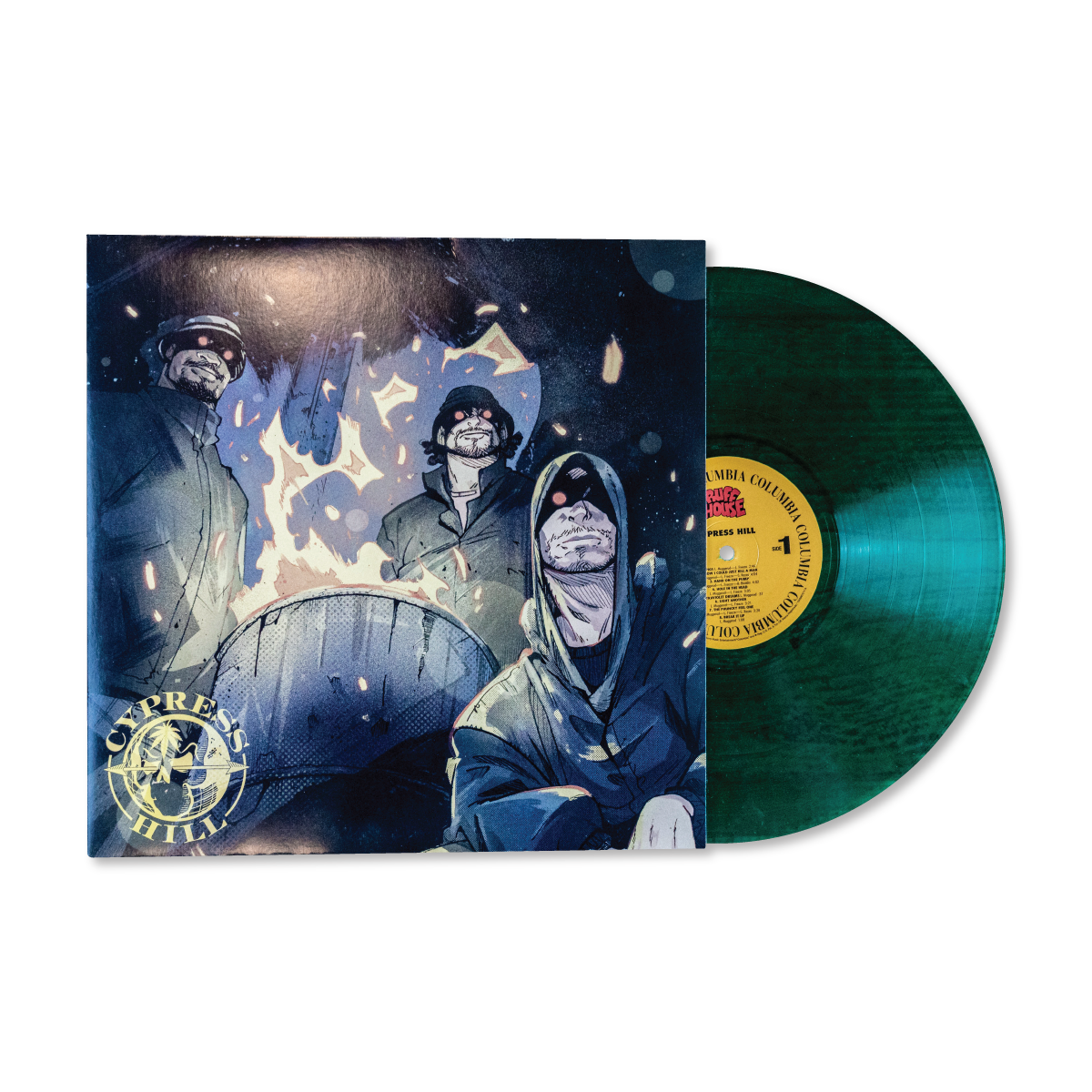 CYPRESS HILL 'CYPRESS HILL' 30TH ANNIVERSARY LP (Limited Edition, Translucent Green Vinyl)