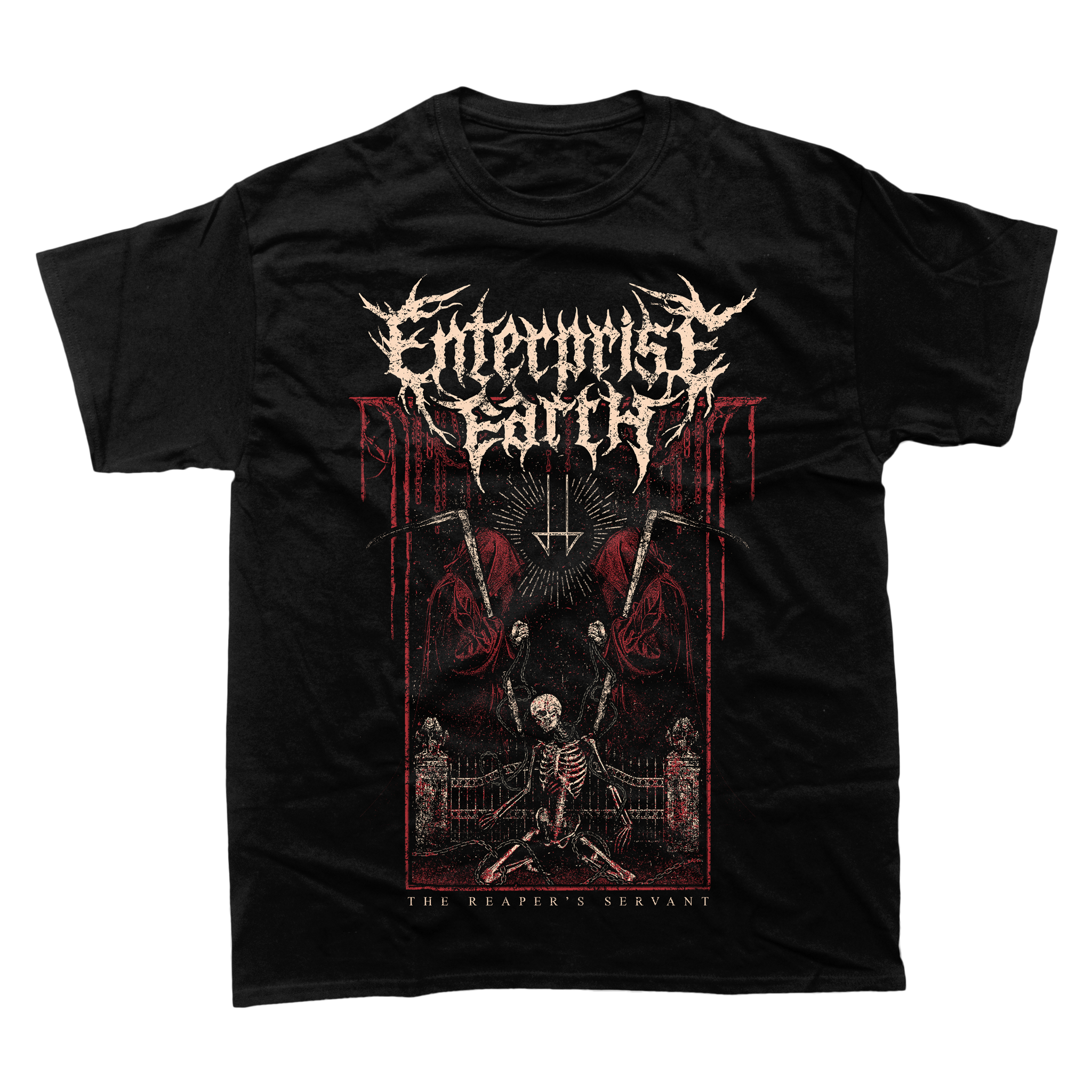 ENTERPRISE EARTH THE REAPER'S SERVANT T-SHIRT