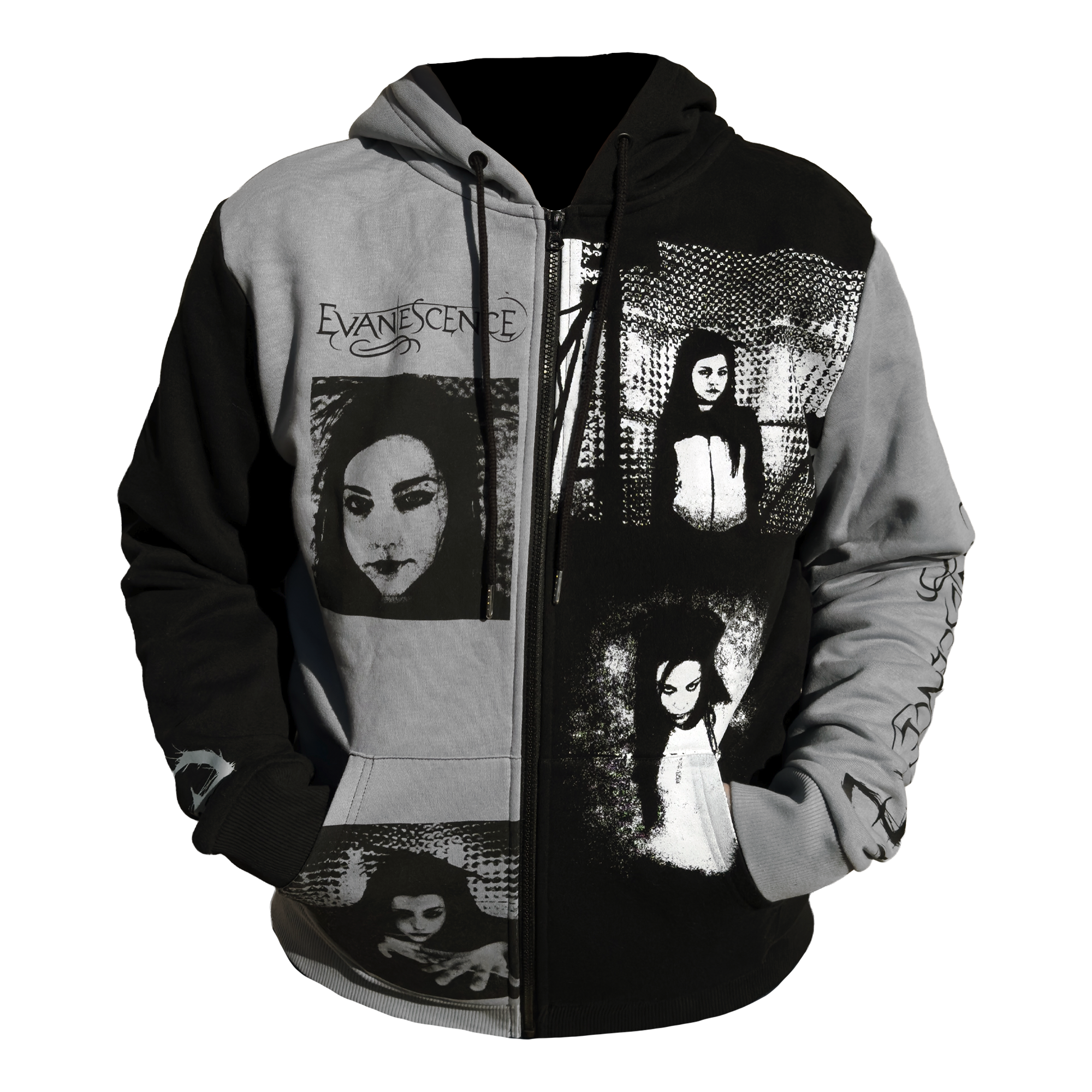 EVANESCENCE "FALLEN" LIMITED EDITION EXCLUSIVE CUT & SEW HOODIE