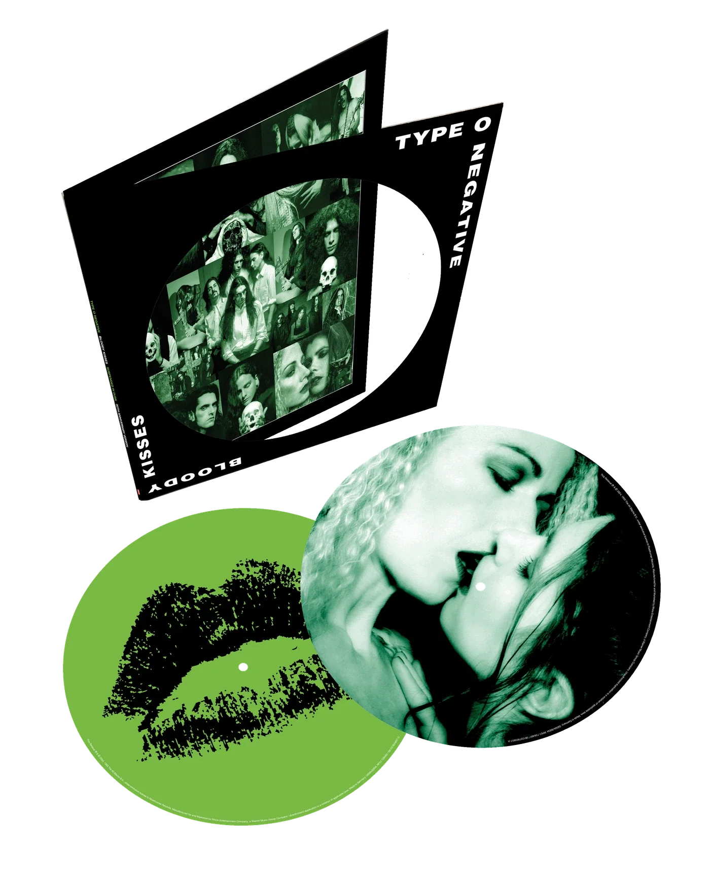TYPE O NEGATIVE 'BLOODY KISSES: SUSPENDED IN DUSK' 2LP (Picture Disc)