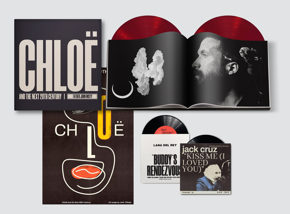 FATHER JOHN MISTY 'CHLOÃ‹ AND THE NEXT 20TH CENTURY' BOX SET (2LP Red Vinyl + 2 7"'s + Book)