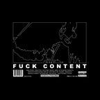 GREG PUCIATO 'FUCK CONTENT' 2LP (Limited Edition – Only 500 made, Clear w/ Red Blob Vinyl)