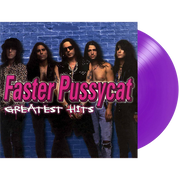 FASTER PUSSYCAT 'GREATEST HITS' LP (Anniversary Edition, Purple Vinyl)