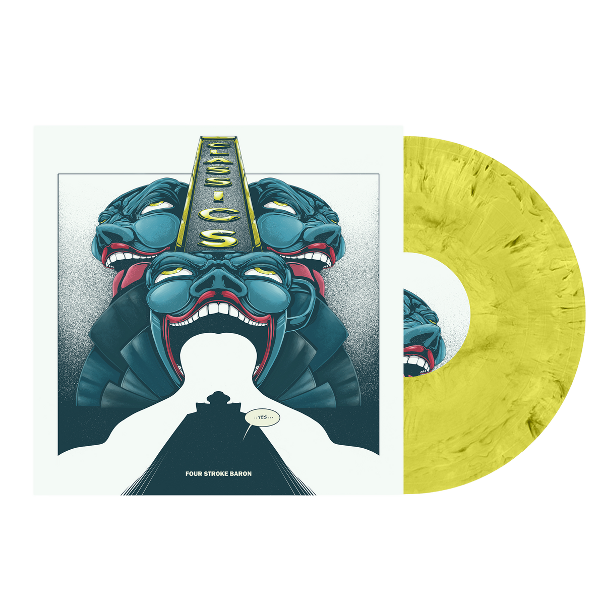 FOUR STROKE BARON 'CLASSICS' LP (Yellow Marbled Vinyl)