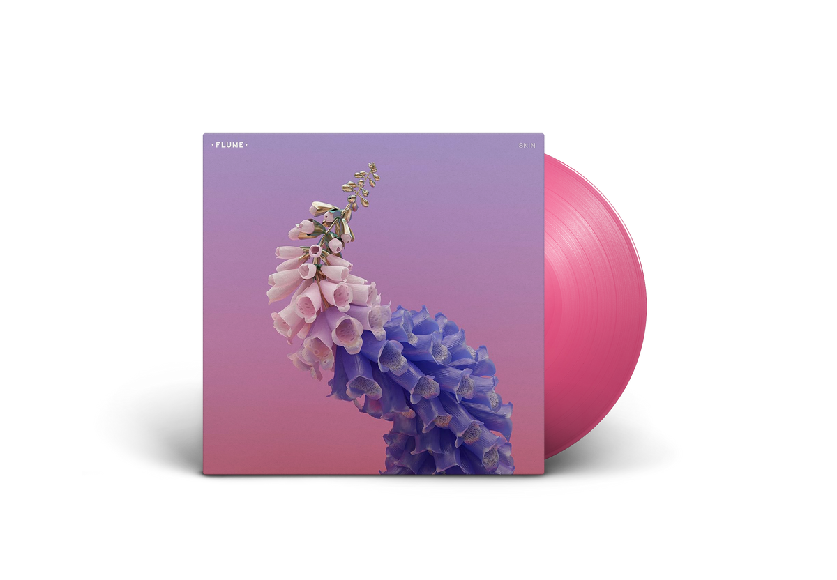 FLUME 'SKIN' LP (Pink Vinyl)