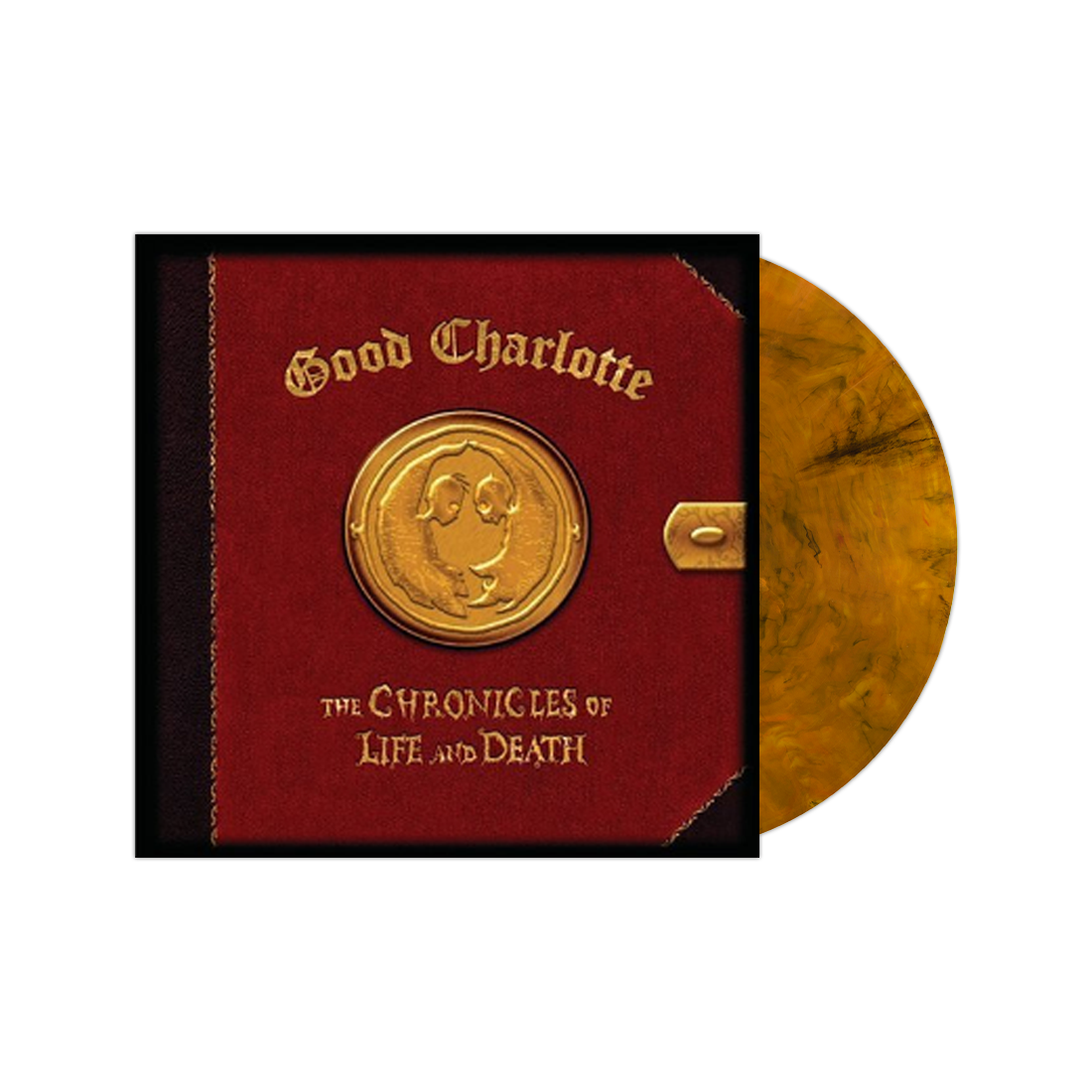 GOOD CHARLOTTE 'THE CHRONICLES OF LIFE AND DEATH' LP (Exclusive – Tiger's Eye Vinyl)