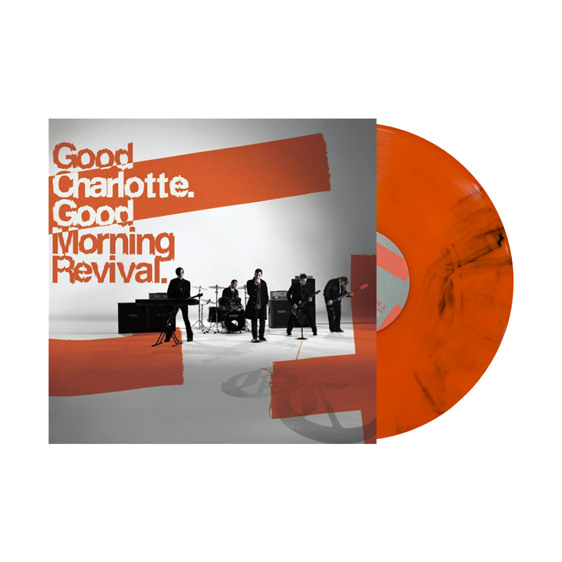 GOOD CHARLOTTE 'GOOD MORNING REVIVAL' LP (Orange Smoke Vinyl)