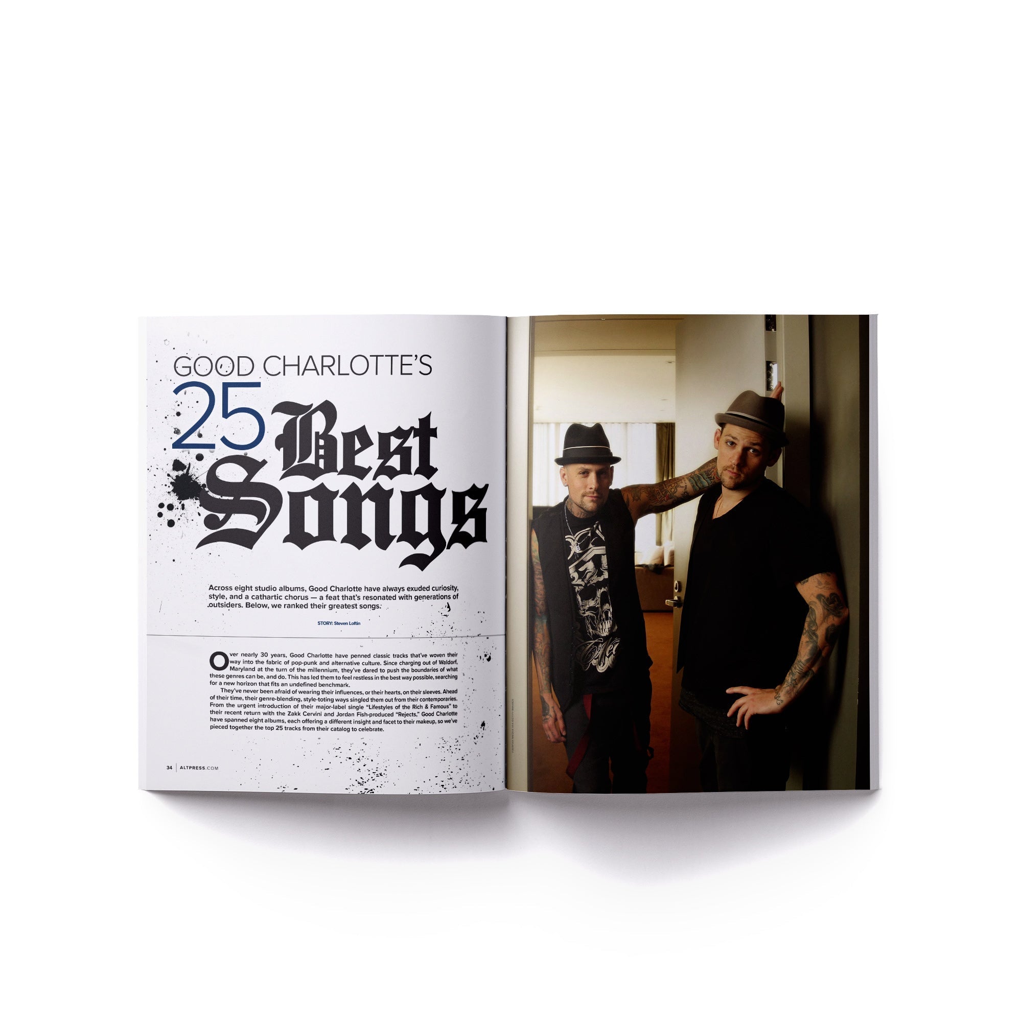 GOOD CHARLOTTE x ALTERNATIVE PRESS SPECIAL COLLECTOR’S EDITION MAGAZINE + ‘MOTEL DU CAP’ LP & 'THE YOUNG AND THE HOPELESS' LP (Exclusive Vinyl)