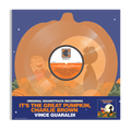 VINCE GUARALDI 'IT'S THE GREAT PUMPKIN, CHARLIE BROWN' LP (Translucent Orange Pumpkin Shaped Vinyl)