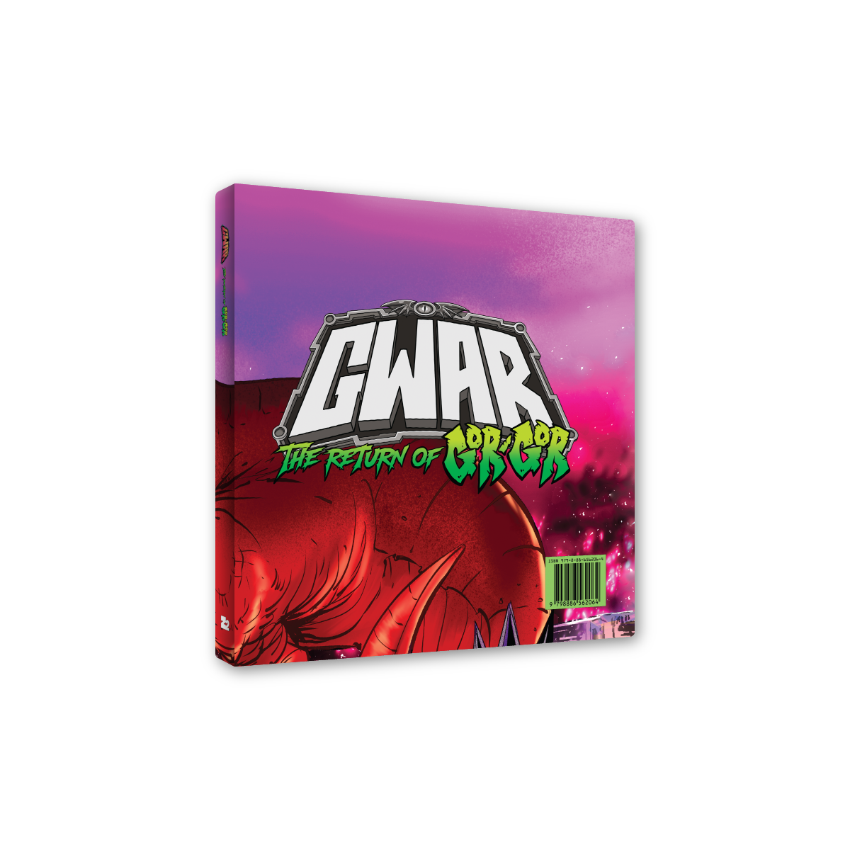 GWAR: 'THE RETURN OF GOR GOR' DELUXE COMIC BOOK + 'THE RETURN OF GOR GOR' LP (Limited Edition, Evergreen Vinyl))