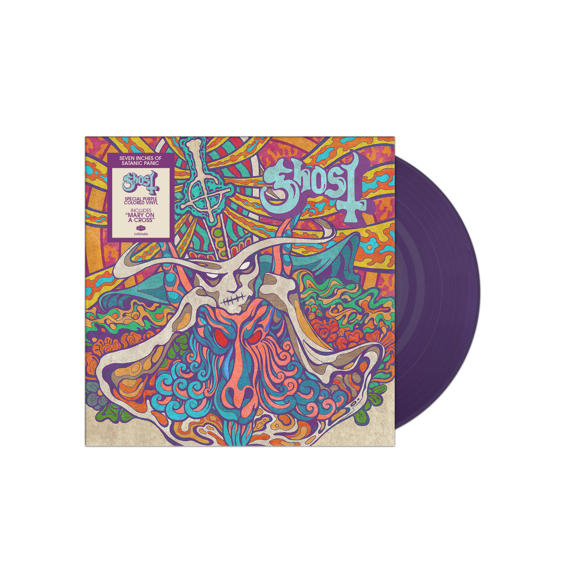 GHOST 'SEVEN INCHES OF SATANIC PANIC' 7" SINGLE (Purple Vinyl)