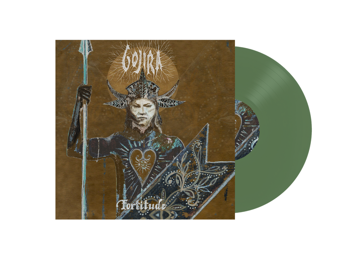 GOJIRA 'FORTITUDE' LP (Limited Edition — Only 666 Made, Opaque Olive Green Vinyl)