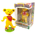GRATEFUL DEAD DANCING BEAR BOBBLEHEAD - YELLOW