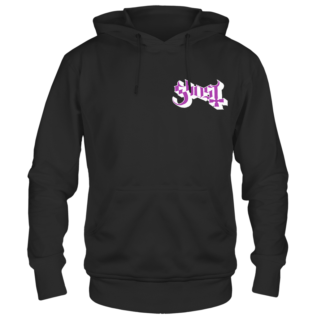 GHOST PRAYER HANDS BLACK HOODIE