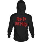 IRON MAIDEN RUN TO HILLS BLACK HOODIE