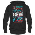 ROB ZOMBIE INTO DARKNESS BLACK HOODIE