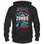 ROB ZOMBIE INTO DARKNESS BLACK HOODIE