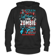 ROB ZOMBIE INTO DARKNESS BLACK HOODIE