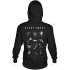 SLEEP TOKEN DPTH CHART BLACK HOODIE