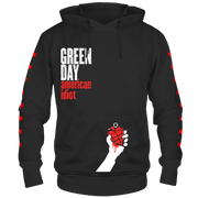 GREEN DAY AMER IDIOT BLACK HOODIE