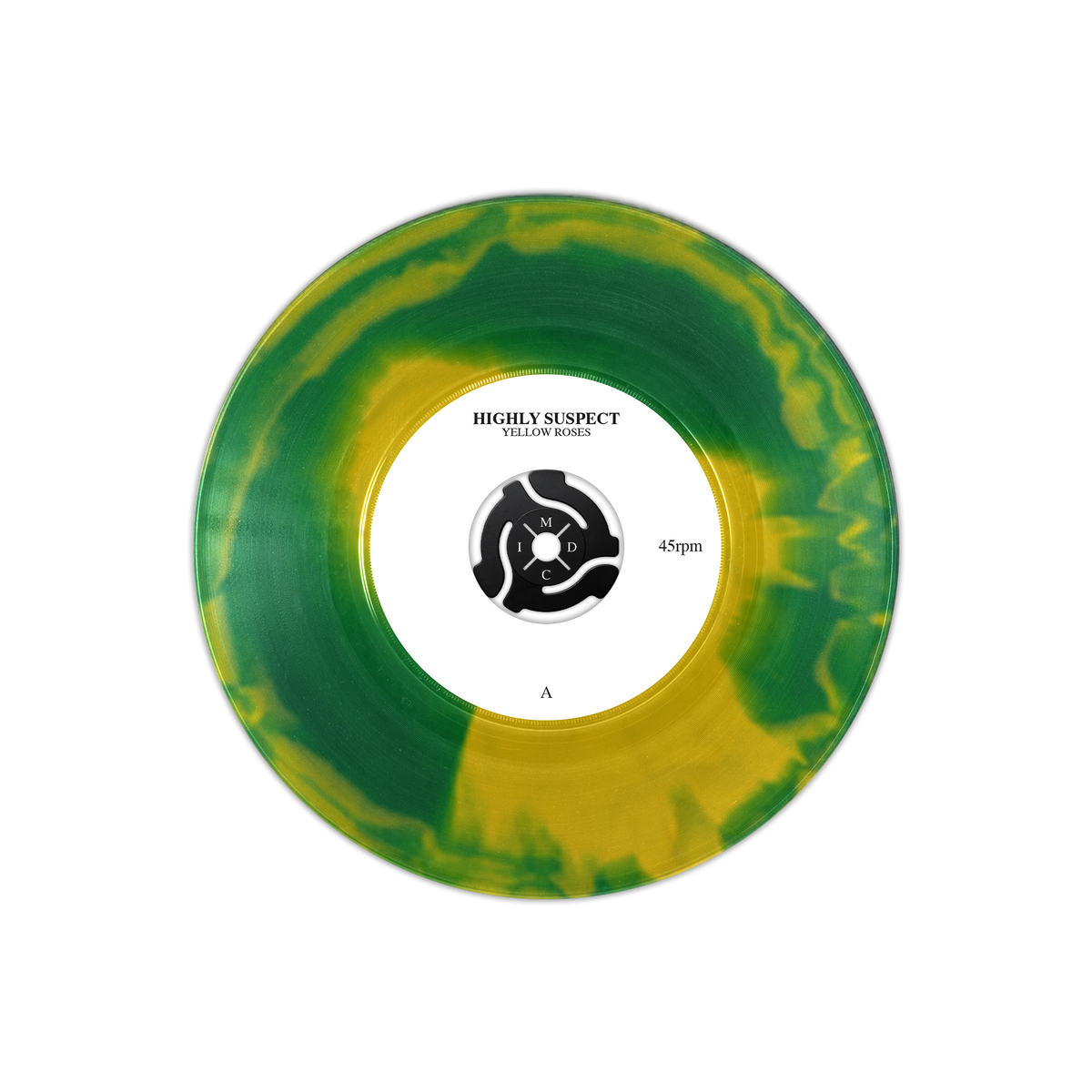 HIGHLY SUSPECT ‘YELLOW ROSES’ 7" (Exclusive, Evergreen & Yellow Canary A-Side/B-Side Vinyl)
