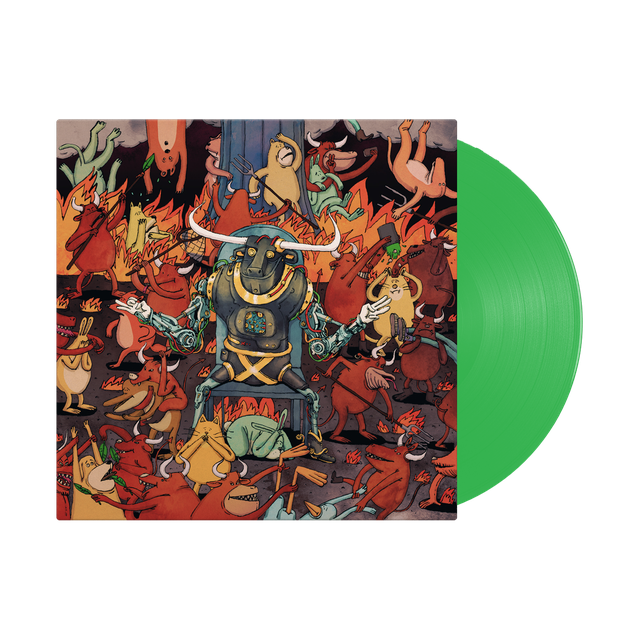DANCE GAVIN DANCE ‘AFTERBURNER’ LP (Limited Edition, Neon Green Vinyl)