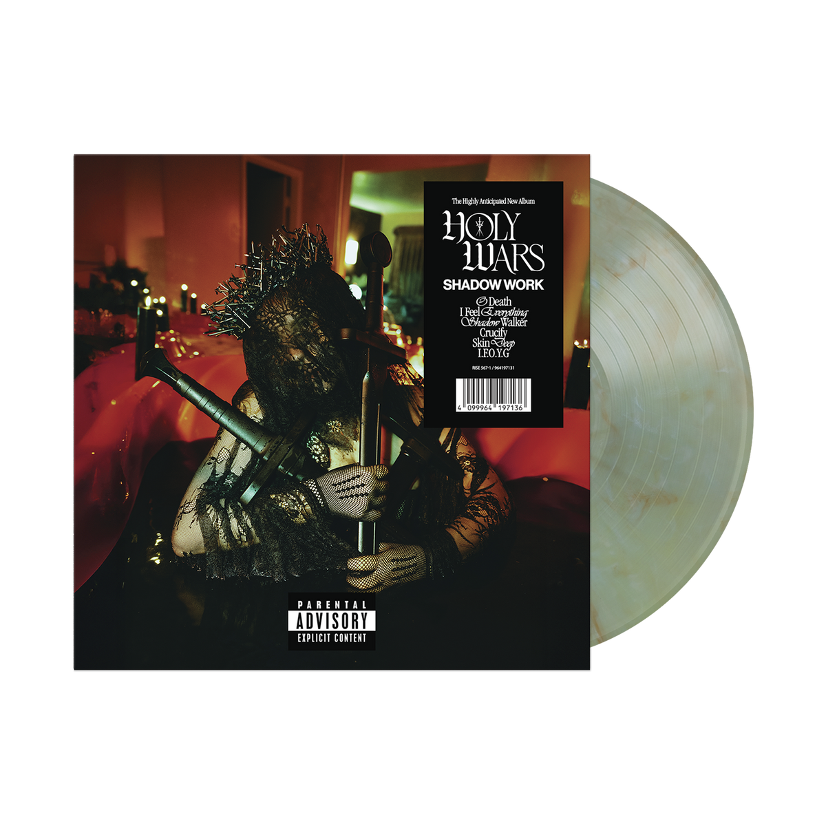 HOLY WARS 'SHADOW WORK/LIGHT WORK' LP (Light, Beige, White, & Yellow Vinyl)