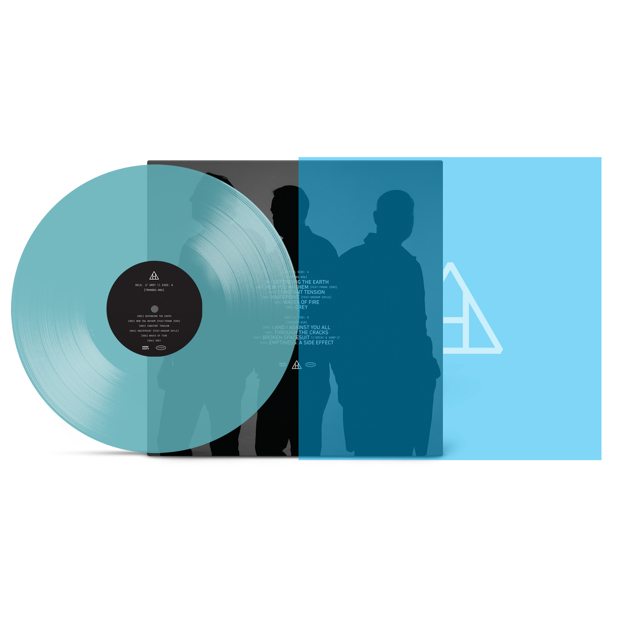HELD. 'GREY' LP (Constant Tension Deluxe Vinyl)