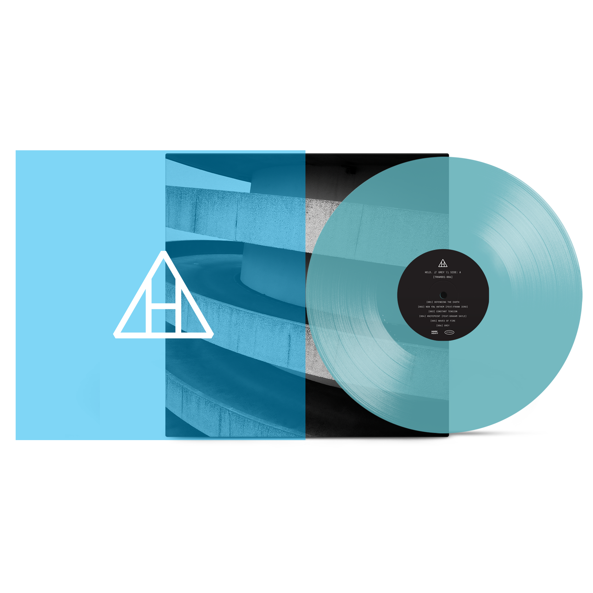HELD. 'GREY' LP (Constant Tension Deluxe Vinyl)