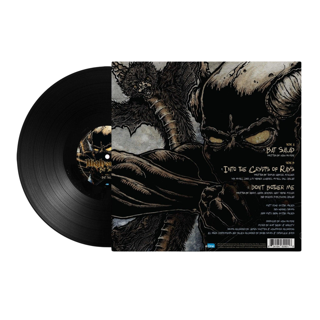 HIGH ON FIRE 'BAT SALAD' LP (Black Vinyl)