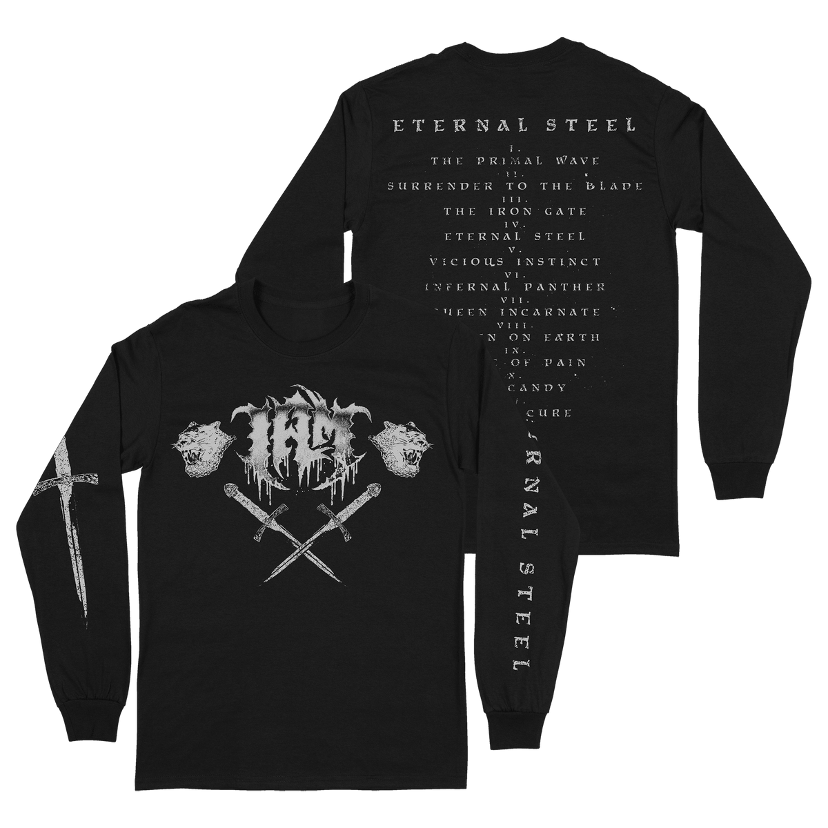 I AM "ETERNAL STEEL" LONG SLEEVE