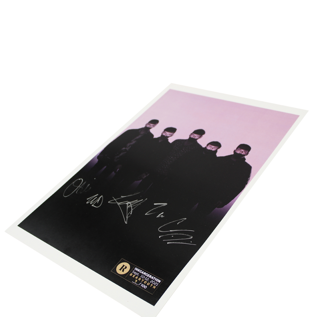 Beartooth x Revolver x Inkcarceration - Signed Festival Poster
