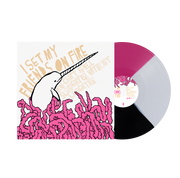 I SET MY FRIENDS ON FIRE ‘YOU CAN'T SPELL SLAUGHTER WITHOUT LAUGHTER’ LP (Exclusive – Limited to 200, White, Pink, & Black Pie Vinyl)