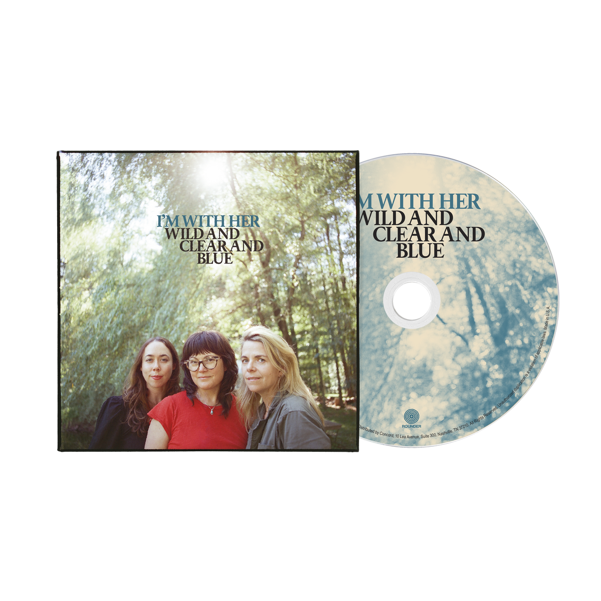 I'M WITH HER 'WILD AND CLEAR AND BLUE' CD