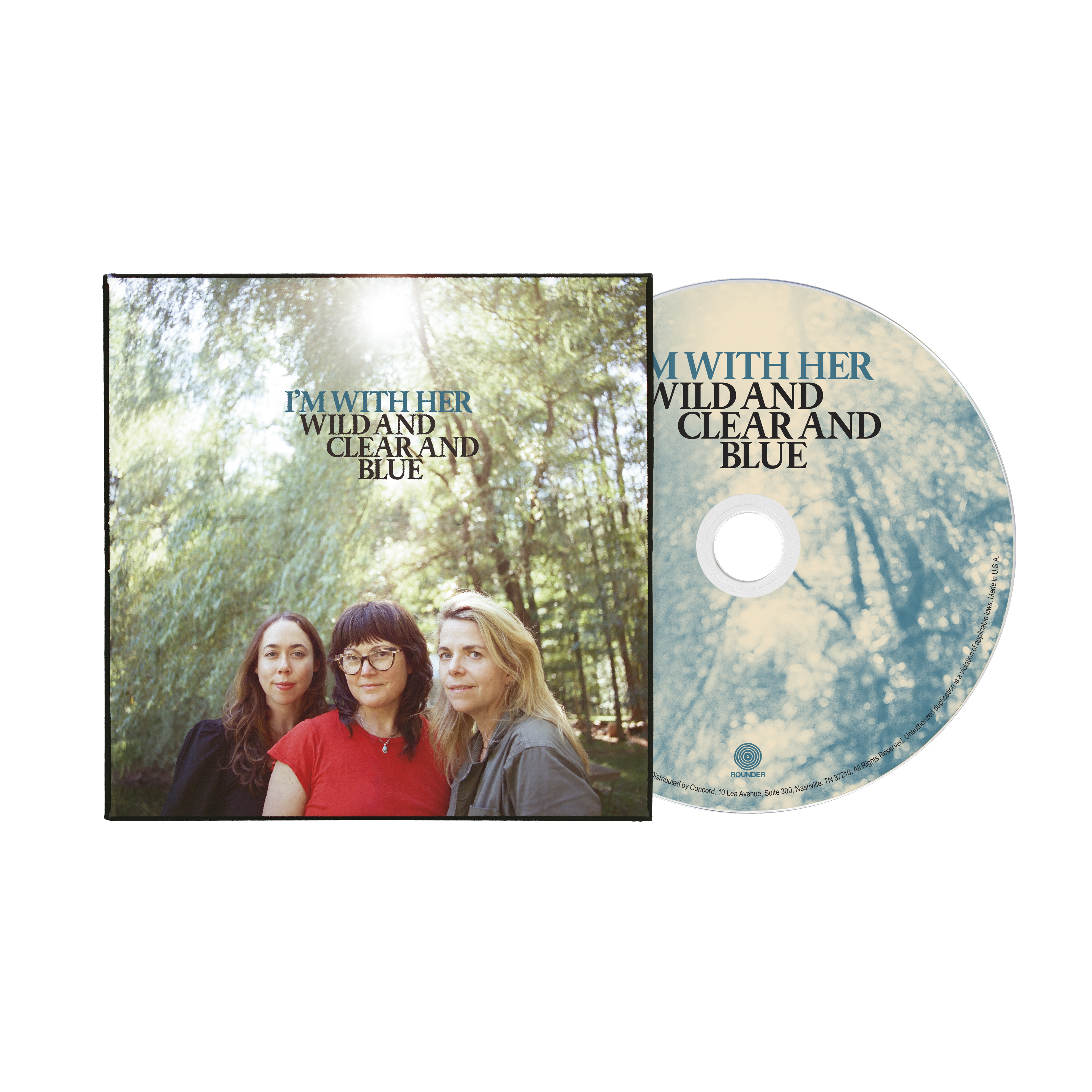 I'M WITH HER 'WILD AND CLEAR AND BLUE' CD