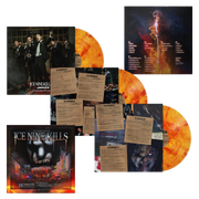 ICE NINE KILLS 'WELCOME TO HORRORWOOD: UNDER FIRE' 3LP BOX SET (Orange & Red Splatter Vinyl)