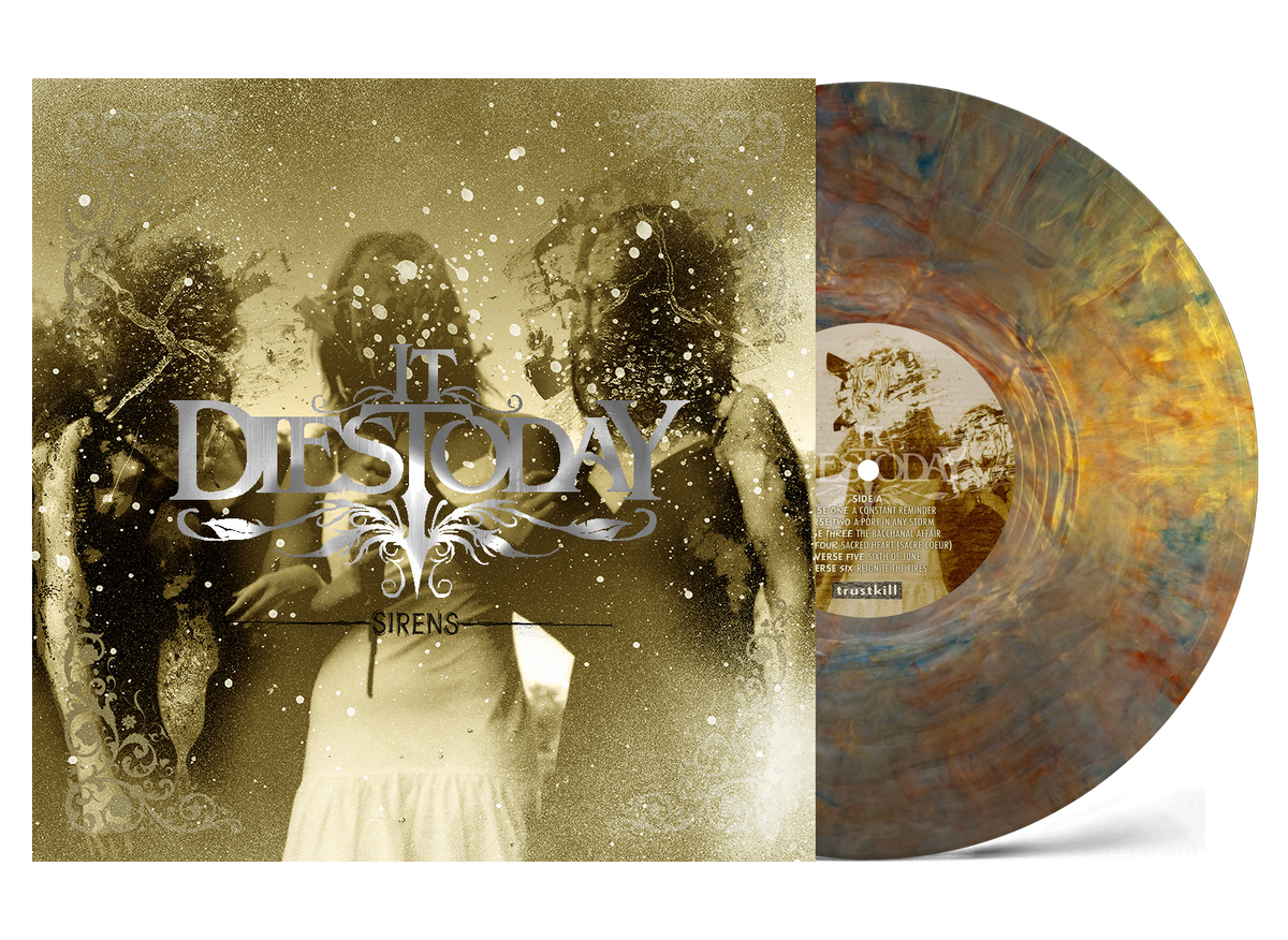 IT DIES TODAY ‘SIRENS’ LP (Limited Edition – Only 300 Made, Metallic Swirl Vinyl)