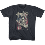 JIMI HENDRIX - FLAG HENDRIX TODDLER SHIRT