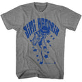 JIMI HENDRIX - NAME AND STARS SHIRT