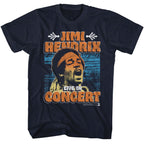 JIMI HENDRIX - IN CONCERT POSTER SHIRT