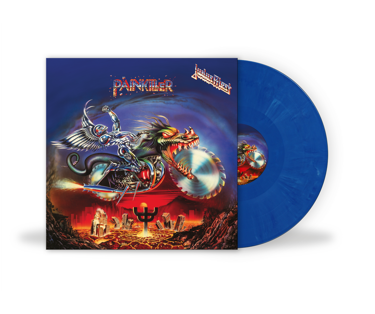 JUDAS PRIEST ‘PAINKILLER’ 35TH ANNIVERSARY LP (Limited Edition, Blue Vinyl)