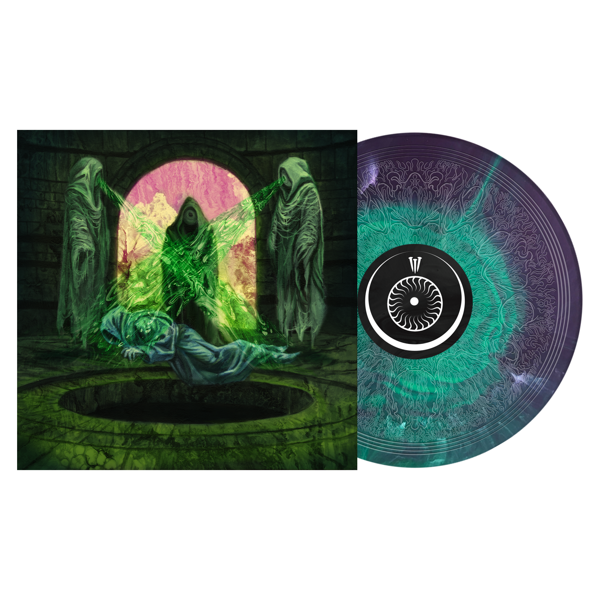 JAY WEINBERG 'DRONE OPERATOR/SANDSTONE' 12" (Exclusive – Limited to 250, Green & Purple Starburst w/ Etched B-Side Vinyl)