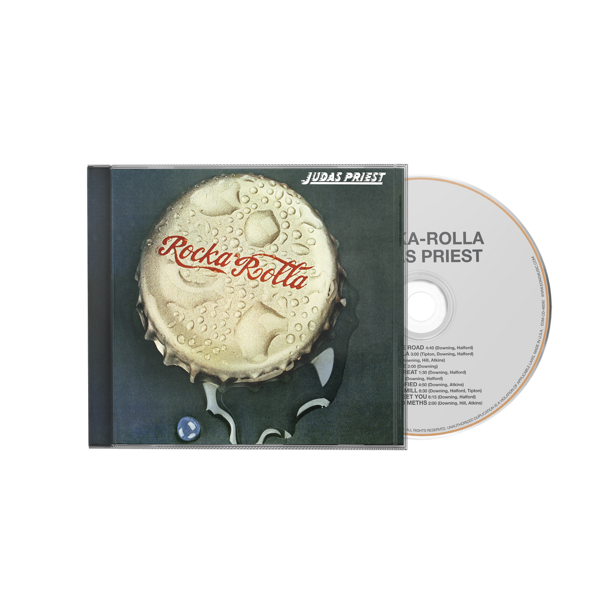 JUDAS PRIEST 'ROCKA ROLLA' 50TH ANNIVERSARY CD